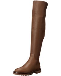 Vince - Cabria Lug Leather Over-the-knee Boot - Lyst