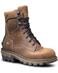 Timberland - Boondock Hd Logger 8 Inch Soft Toe Waterproof Industrial Work Boot - Lyst