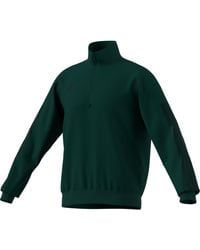 adidas - House Of Tiro Velour Half-zip Track Top - Lyst
