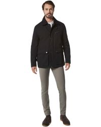 Andrew Marc - Mid-length Barn Jacket With Adjustable Cuff - Lyst