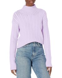 French Connection - Babysoft Cable High Neck Jumper - Lyst