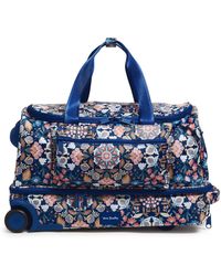 Vera Bradley - Recycled Ripstop Foldable Rolling Duffle Bag - Lyst