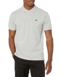 Lacoste - Mens Short Sleeve Chine Pique Polo Shirts - Lyst