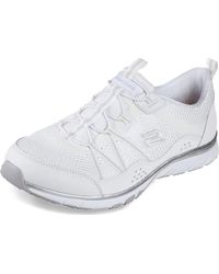 Skechers - , Gratis Sport Sneaker White Silver 7 M - Lyst
