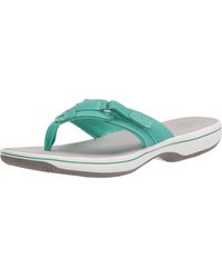 clarks flip flops clearance