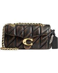 COACH - Quilted Tabby Shoulder Bag 20 In Loved Leather - Lyst