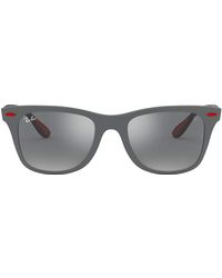 Ray-Ban - Rb4195m Scuderia Ferrari Collection Square Sunglasses - Lyst