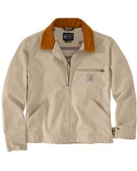 Carhartt - Big & Tall Rugged Flex Relaxed Fit Duck Detroit Jacket - Lyst