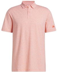 adidas - Golf S Go-to Stripe Polo Shirt - Lyst