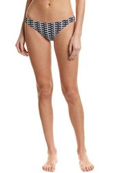 Shoshanna - Tortola Stripe Classic Bikini Bottom - Lyst