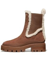Kate Spade - London Shearling Chelsea Boot - Lyst