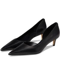 Michael Kors - S Elyse Kitten Pump Black 1 8.5 Medium - Lyst