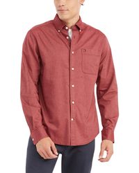 Tommy Hilfiger - Long Sleeve Button Down Oxford Shirt In Regular Fit - Lyst