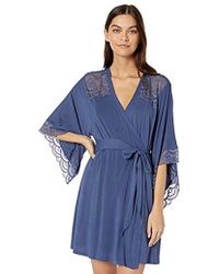 Eberjey Simona Date Robe - Blue