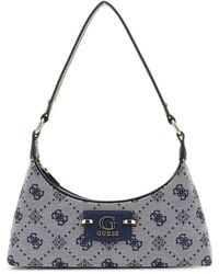 Guess - Neda Top Zip Shoulder Bag Umhängetasche - Lyst