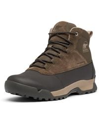 Sorel - Men's Buxton Lite Lace Plus Waterproof Boot - Major, Jet - 12 - Lyst