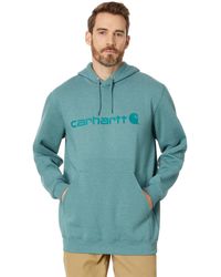Carhartt - Big & Tall Loose Fit Midweight Logo Graphic Sweatshirt - Lyst