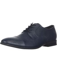 calvin klein aracely leather oxfords