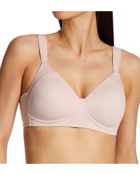 Playtex - Secrets Perfectly Smooth Wireless Coverage T-shirt Bra For Full Figures - Lyst