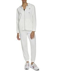 Tommy Hilfiger - Performance Zip-front Fleece Jacket With hood,eggshell,XL - Lyst