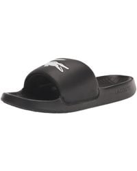 Lacoste slides shop macy's