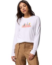 Columbia - S Ruby Springs Graphic Long Sleeve Tee - Lyst