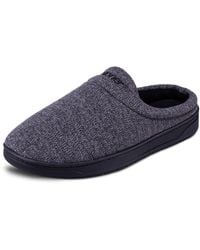 Isotoner - Heathered Knit Brady Clog Slipper - Lyst