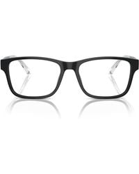 Emporio Armani - Ea3239 Rectangular Prescription Eyewear Frames - Lyst