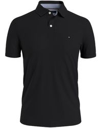Tommy Hilfiger - Mens Short Sleeve Cotton Pique In Custom Fit Polo Shirt - Lyst