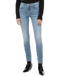 calvin klein high waisted jeans