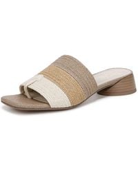 Franco Sarto - S Loran Slide Sandal Tan Multi 6 M - Lyst