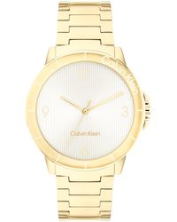 Calvin Klein - 3h Quartz Watch Stainless Steel - Water Resistant 3 Bar - A Sporty Style For Fashion - 36 - Lyst