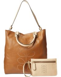 Orla Kiely - Structure Stem Leather Willow Bag - Lyst