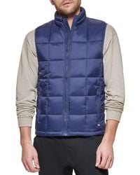 Dockers - Box Quilted Puffer Vest - Lyst
