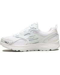 Skechers - Go Run Consistent-leather Cross Training Tennis Shoe With Air-cooled Foam Sneaker - Lyst