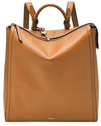Fossil - Parker Leather Mini Backpack Purse Handbag - Lyst