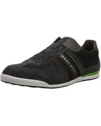hugo boss laceless sneakers
