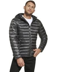 Calvin Klein - Ultra Light Water Resistant Hooded Puffer Jacket - Lyst