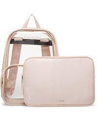 Steve Madden - Clear Backpack With Tech Pouch - Lyst