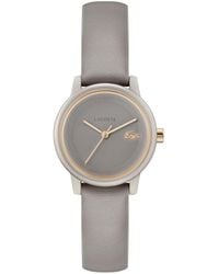 Lacoste - Reloj con Movimiento de Cuarzo de Tres Manecillas para Mujer Colección .12.12 Swift con Correa de Cuero Color - Lyst
