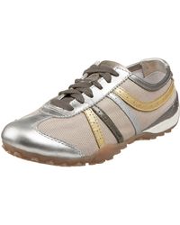 Geox - Donna Snake 25 Sneaker,bronze/silver,41 Eu - Lyst