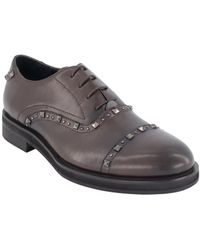 Karl Lagerfeld - Paris Studded Leather Oxfords Dress Shoe Sneaker - Lyst