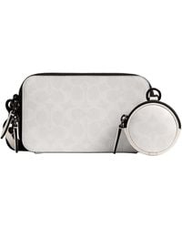 COACH - Charter Slim Crossbody Bag In Signature Canvas - Lyst