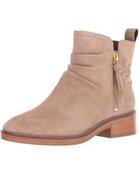 cole haan grand os calandra leather ankle boots