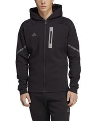 adidas - Size Designed 4 Game Day Fullzip Hoodie - Lyst