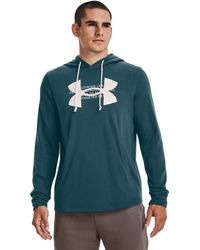 Under Armour - Rival Terry Logo Hoodie Fleece Tops - Lyst