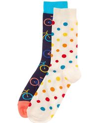 Happy Socks - 2-pack Bike Socks - Lyst