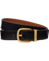 COACH - 25mm Classic Reversible Leather Belt - Lyst
