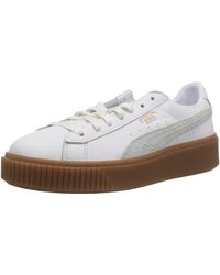 puma white copper rose