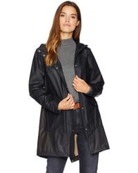 Levi's Hooded Rubberized Faux Leather 